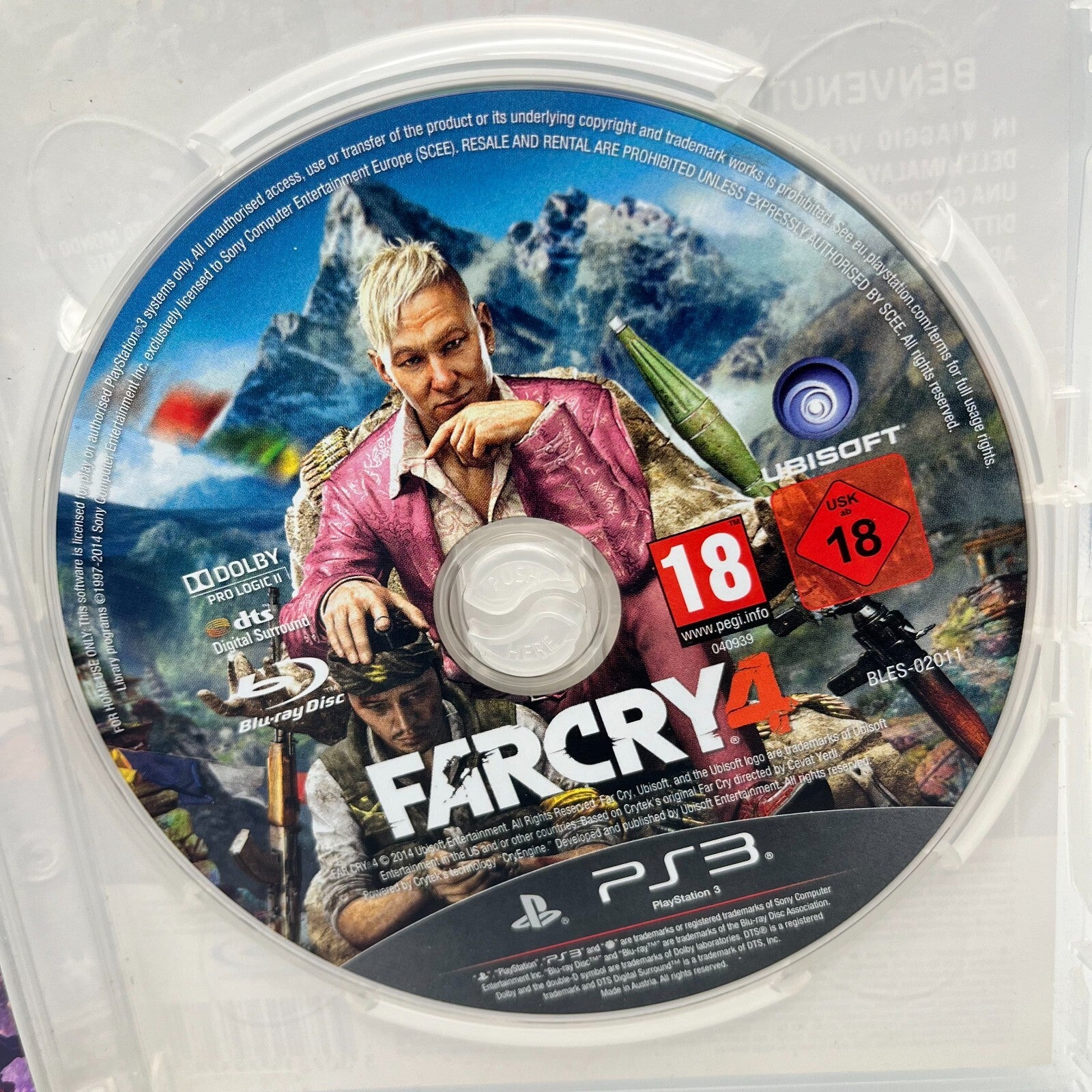 FarCry 3 + 4 PS3 Italiano Completo PAL Ubisoft Sony PlayStation 3 Far Cry OTTIMO