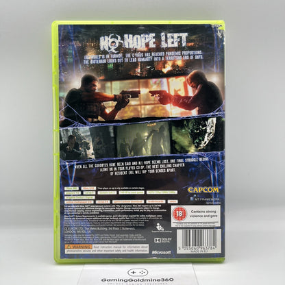 Resident Evil 5 + 6 Xbox 360 Completi con Manuale PAL Capcom Microsoft OTTIMI