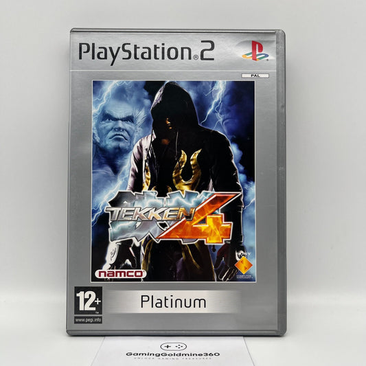 Tekken 4 PS2 Platinum Italiano Completo con Manuale PAL Namco Sony PlayStation 2
