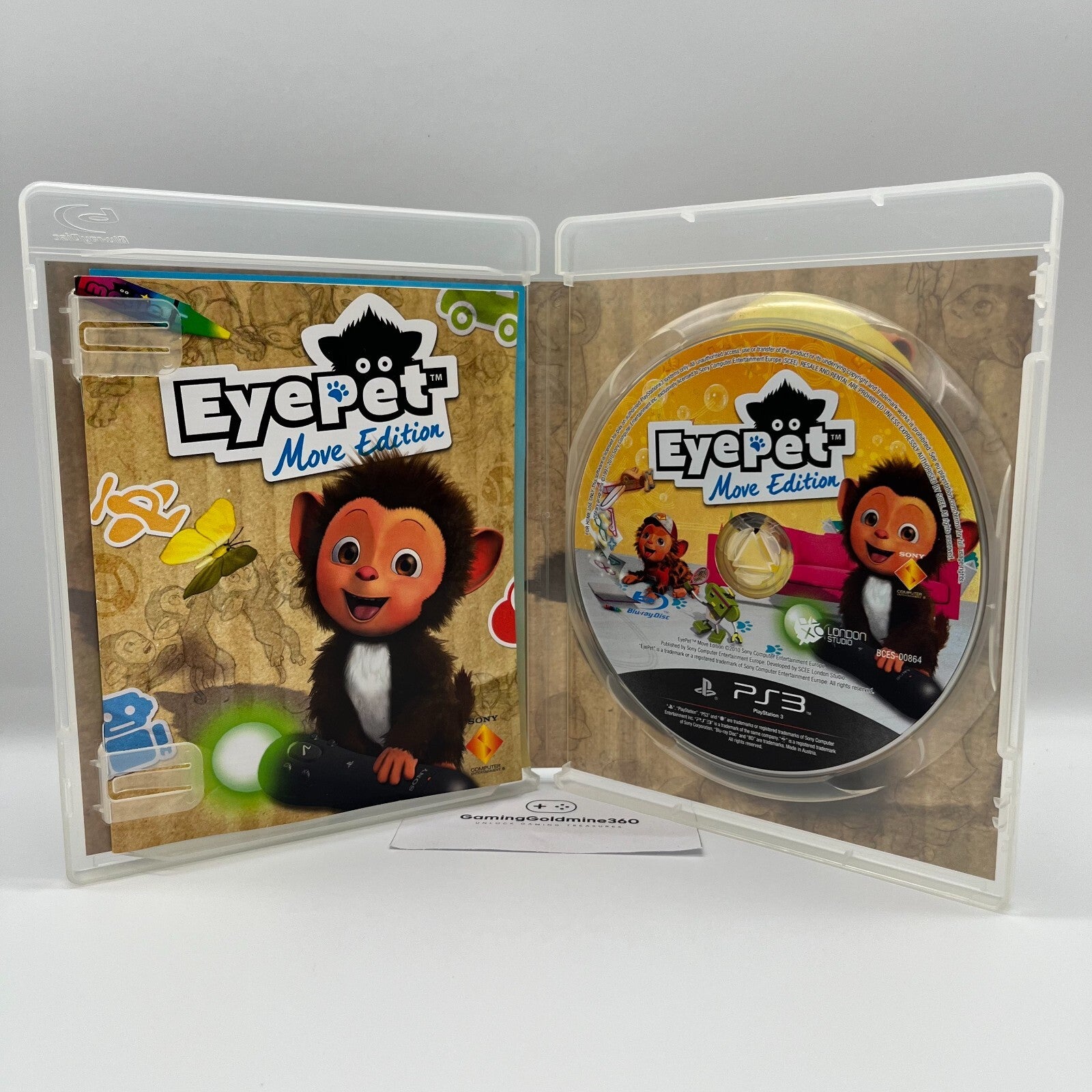 EYEPET Move Edition + Ed i Suoi Amici PS3 Italiano Completi Sony PlayStation 3