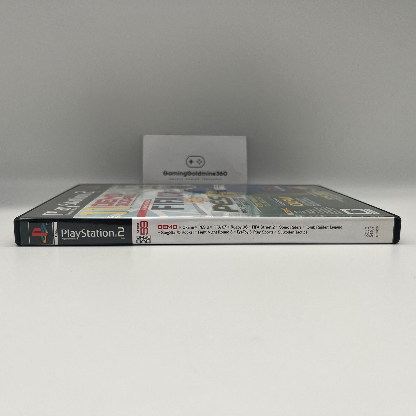 DVD DEMO n.59 11 Giochi PS2 Magazine Vintage Videogioco RARO Sony PlayStation 2