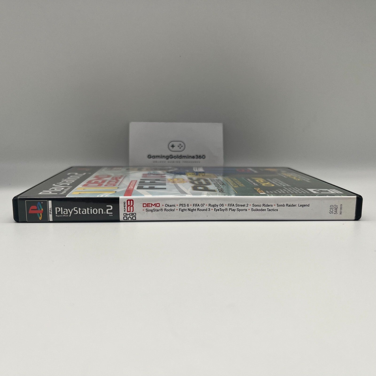 DVD DEMO n.59 11 Giochi PS2 Magazine Vintage Videogioco RARO Sony PlayStation 2