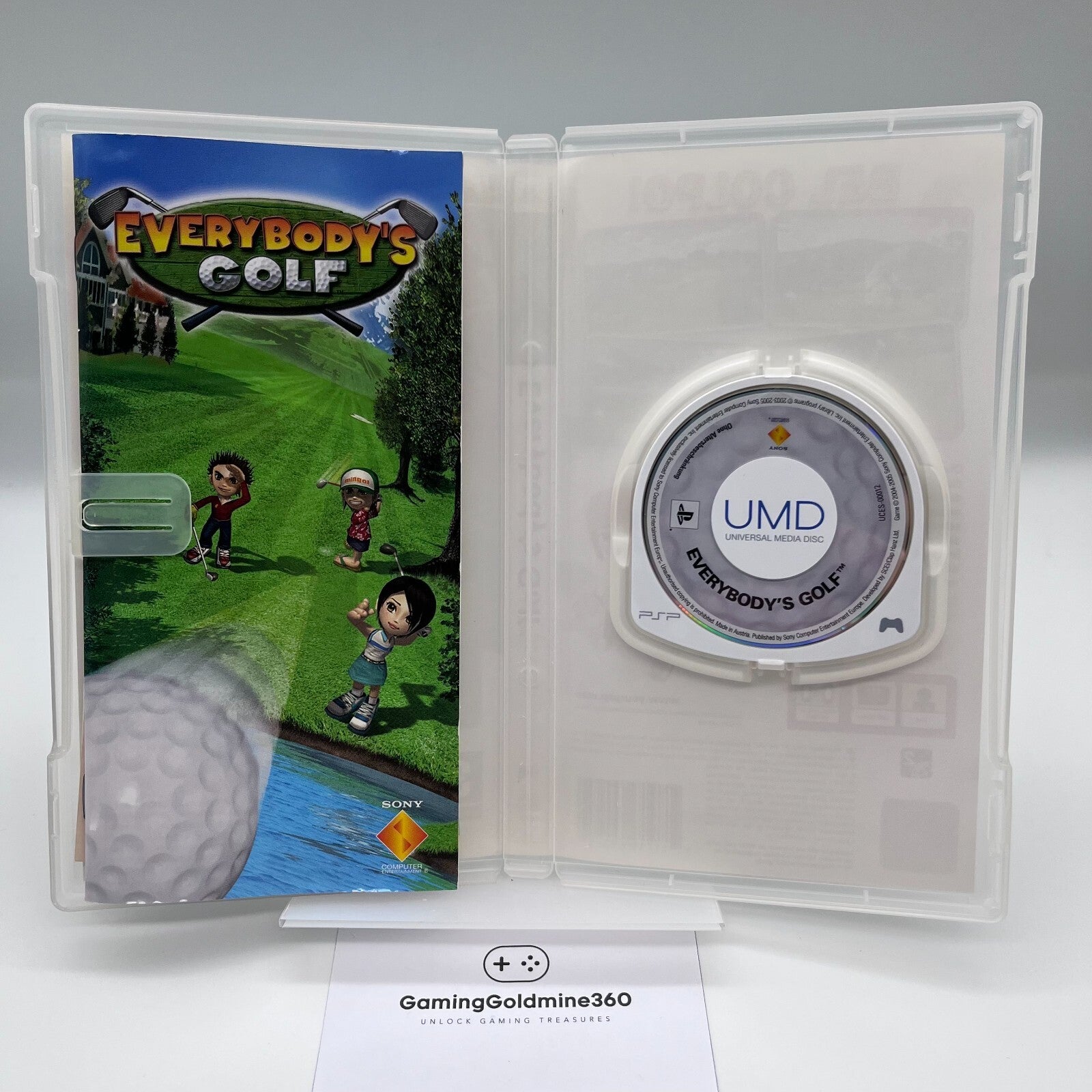 Everybody's Golf PSP PAL Italiano COMPLETO con Manuale Sony Playstation Portable
