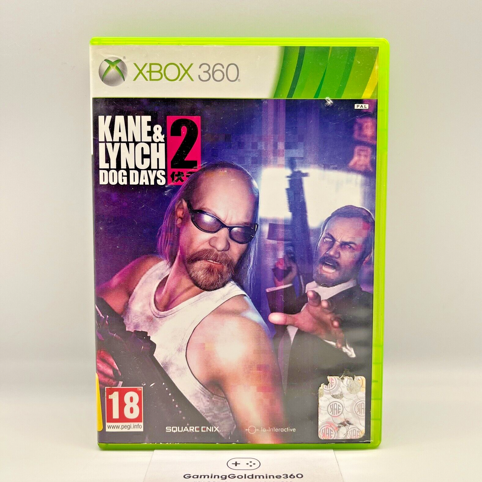 Kane & Lynch 2 Dog Days Xbox 360 Italiano PAL Eidos Microsoft OTTIME CONDIZIONI