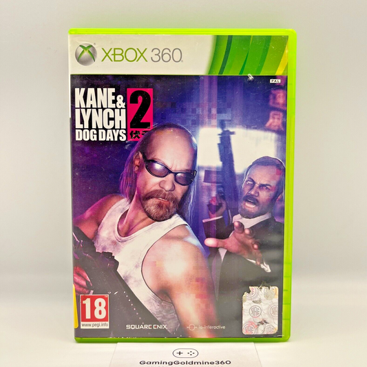 Kane & Lynch 2 Dog Days Xbox 360 Italiano PAL Eidos Microsoft OTTIME CONDIZIONI