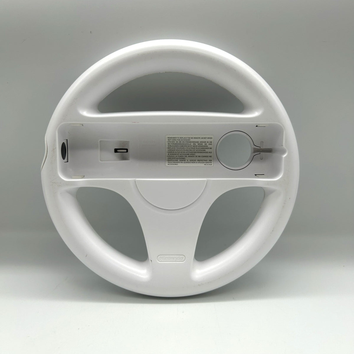 Nintendo Wii Wheel – Volante RVL-024 Bianco