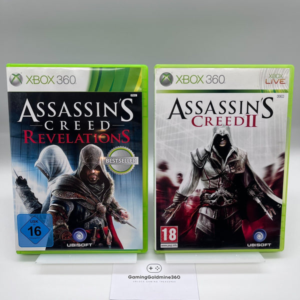 Assassin's Creed II + Revelations – Xbox 360/One (PAL)