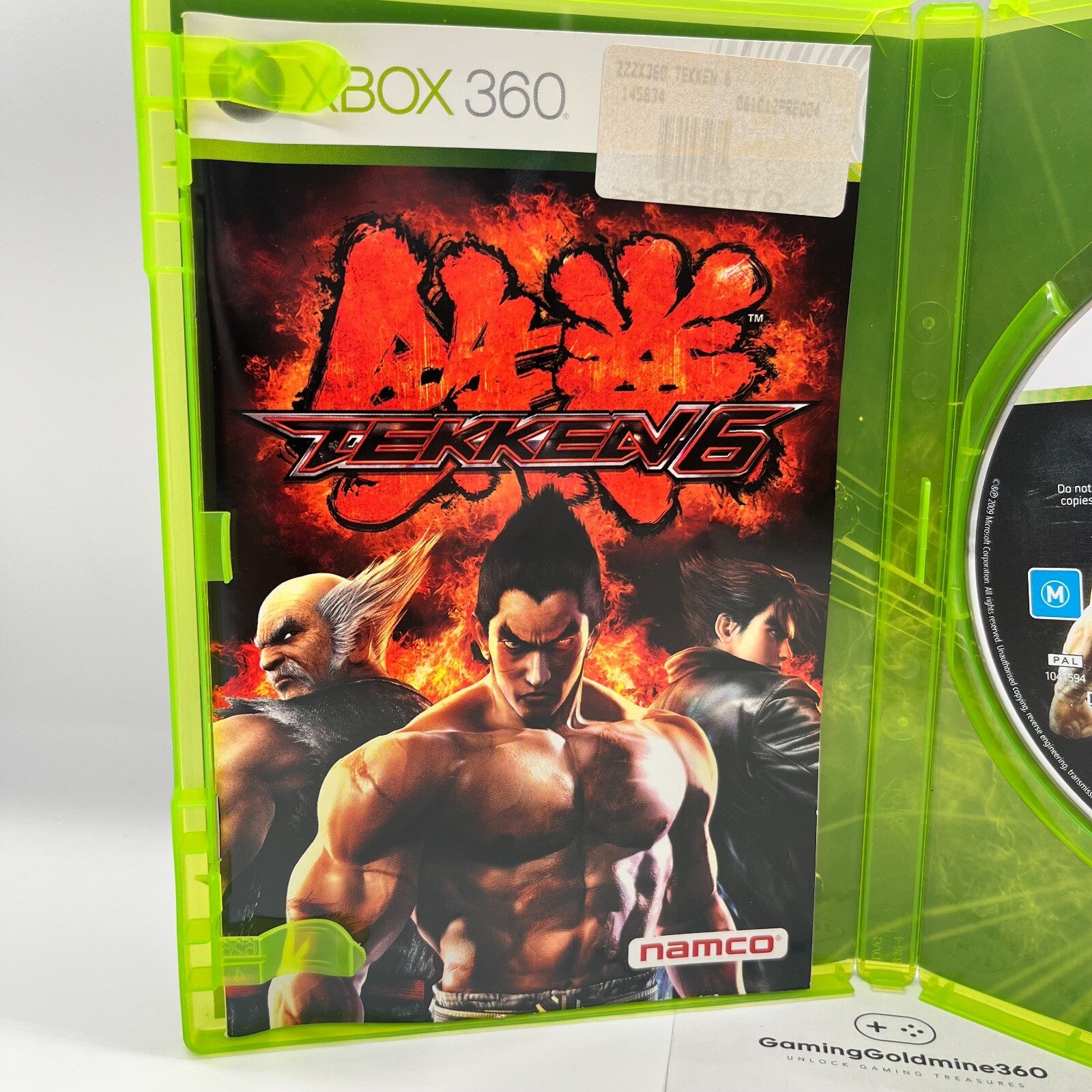 Tekken 6 Xbox 360 Italiano Completo con Manuale Namco Microsoft Gioco PAL OTTIMO
