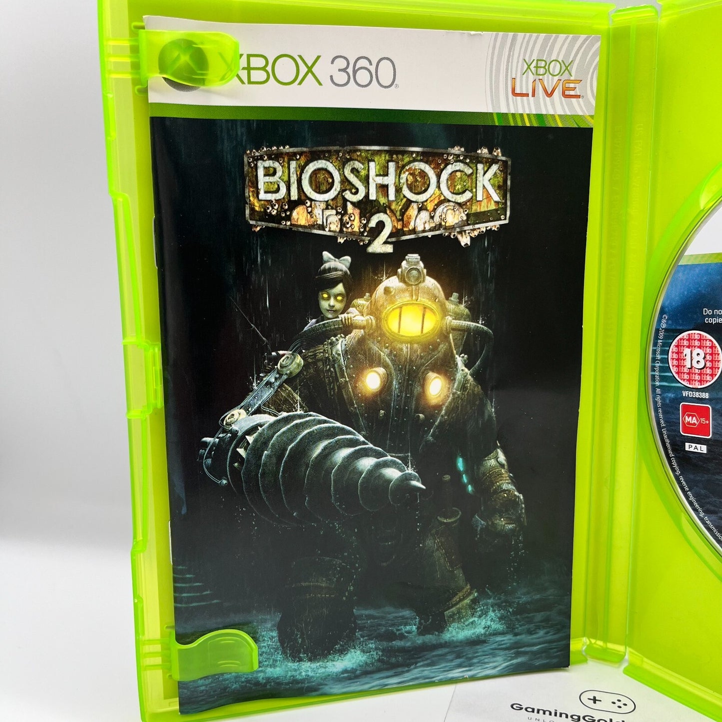 BioShock 1 + 2 Xbox 360 PAL Completi con Manuali 2K Microsoft COME NUOVI