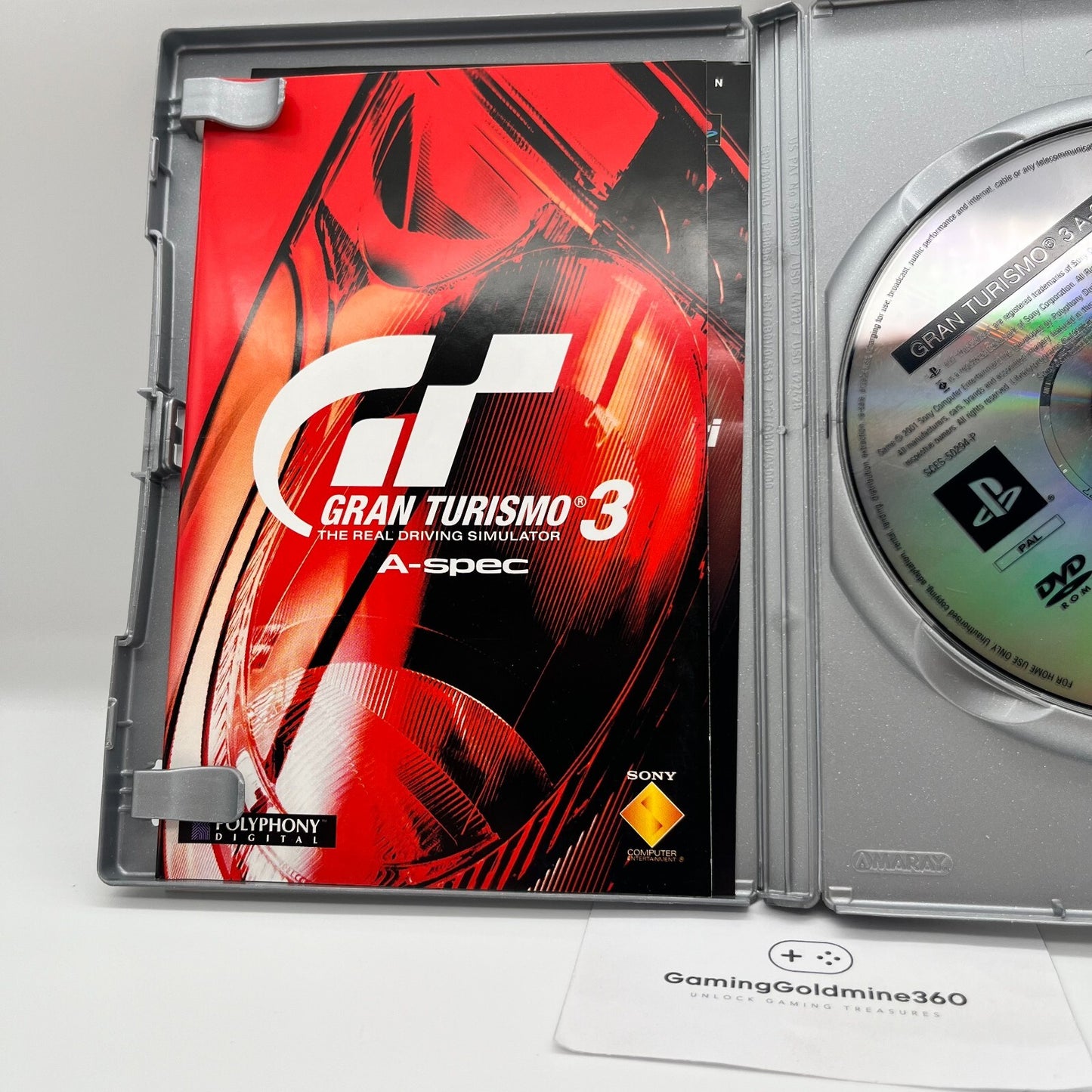 Gran Turismo 3 A-spec PS2 PAL Completo con Manuale Sony PlayStation 2 OTTIMO