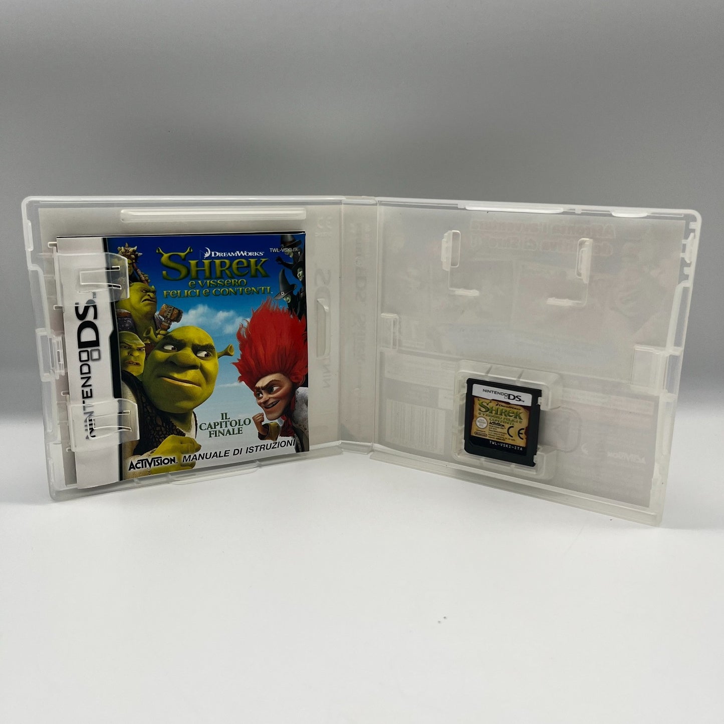 Shrek e Vissero Felici e Contenti Nintendo DS ITA | Completo Manuale e Custodia