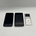 Lotto 3 Apple iPod Touch 4 + Touch 2a Gen + Nano 2a Gen PER RICAMBI Non Testati