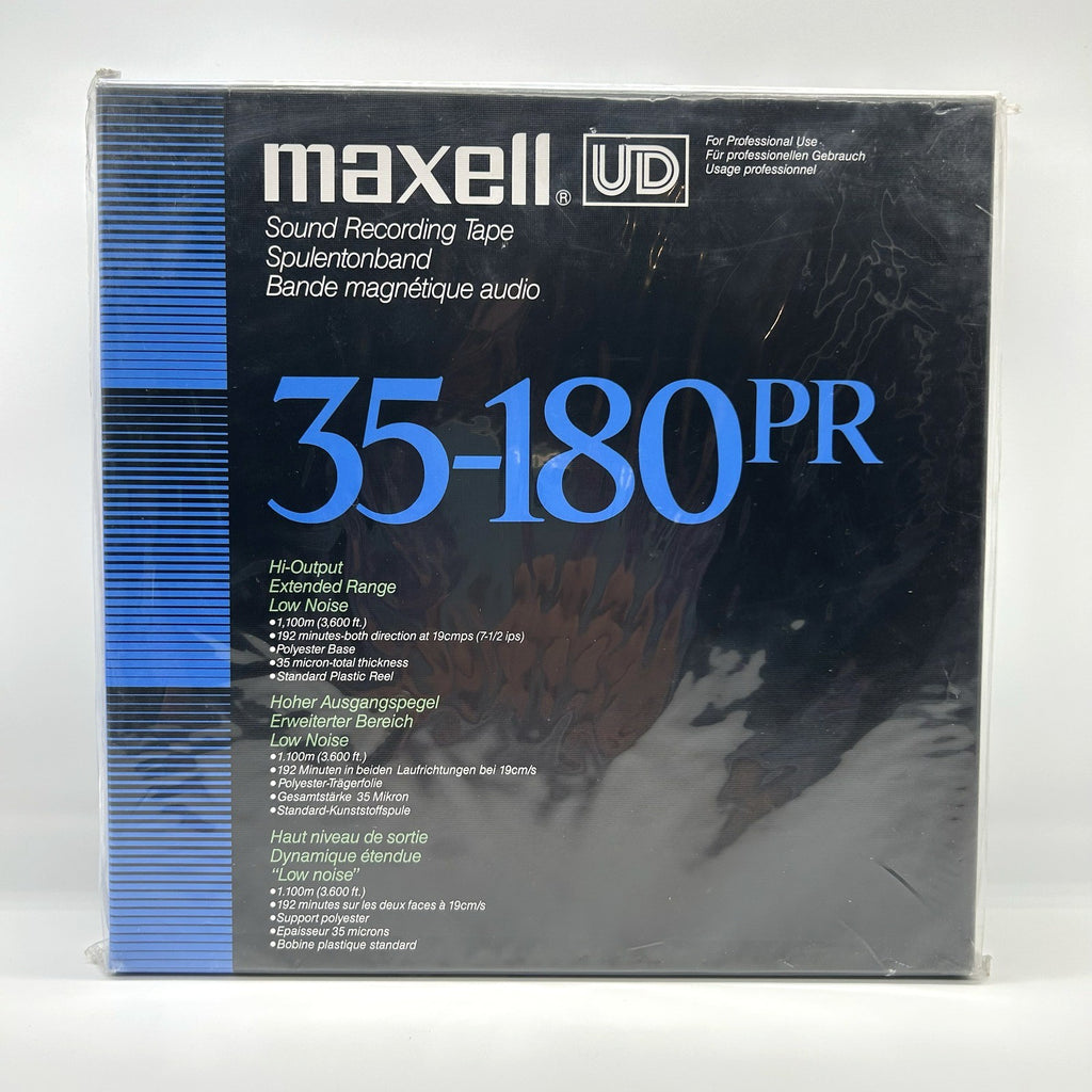Maxell UD 35-180PR – bobina 26,5 cm (10,5″) da 1.100 m, nuova sigillata (Nuovo)