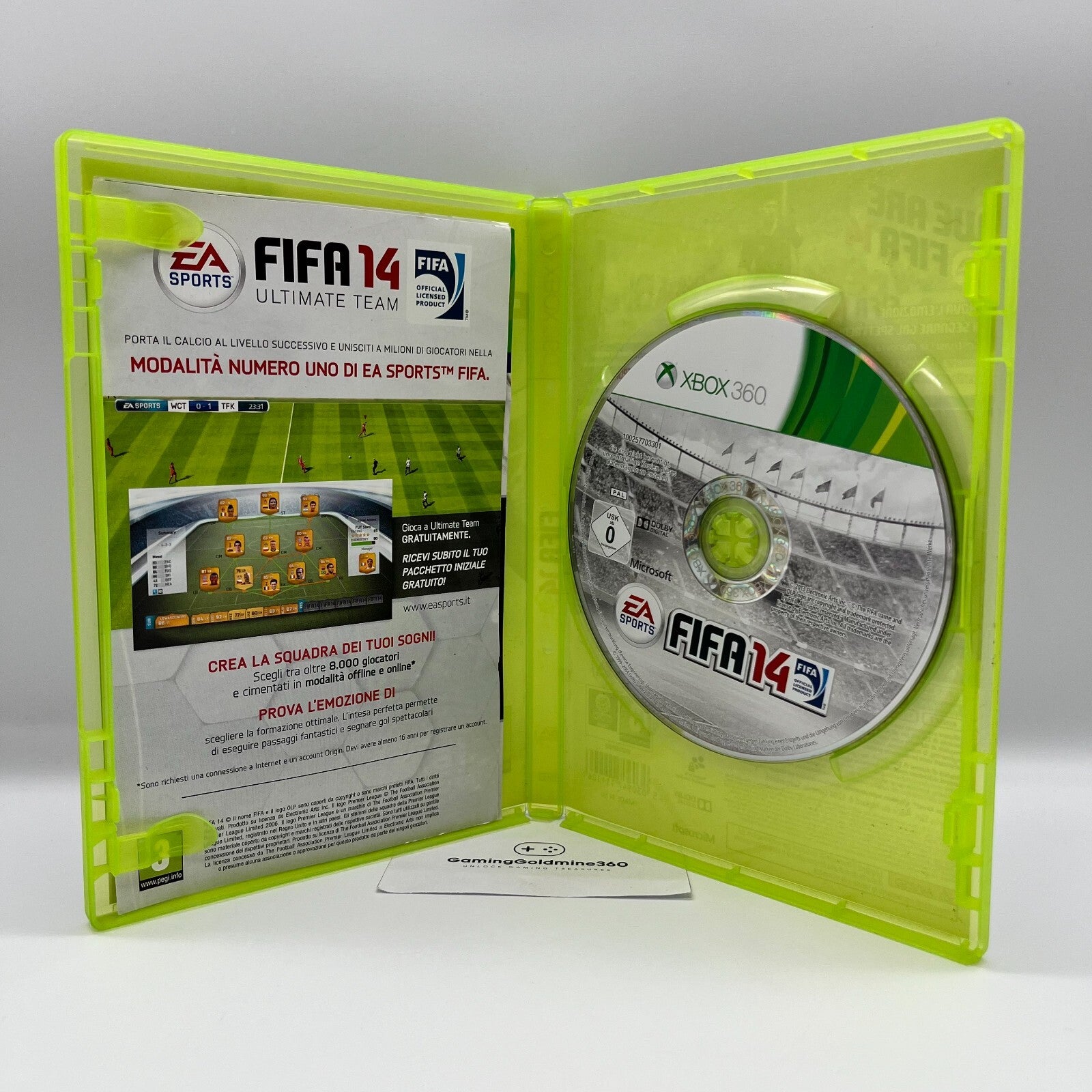 FIFA 14 + 15 Xbox 360 Italiano Completi con Manuali PAL EA Sports Microsoft