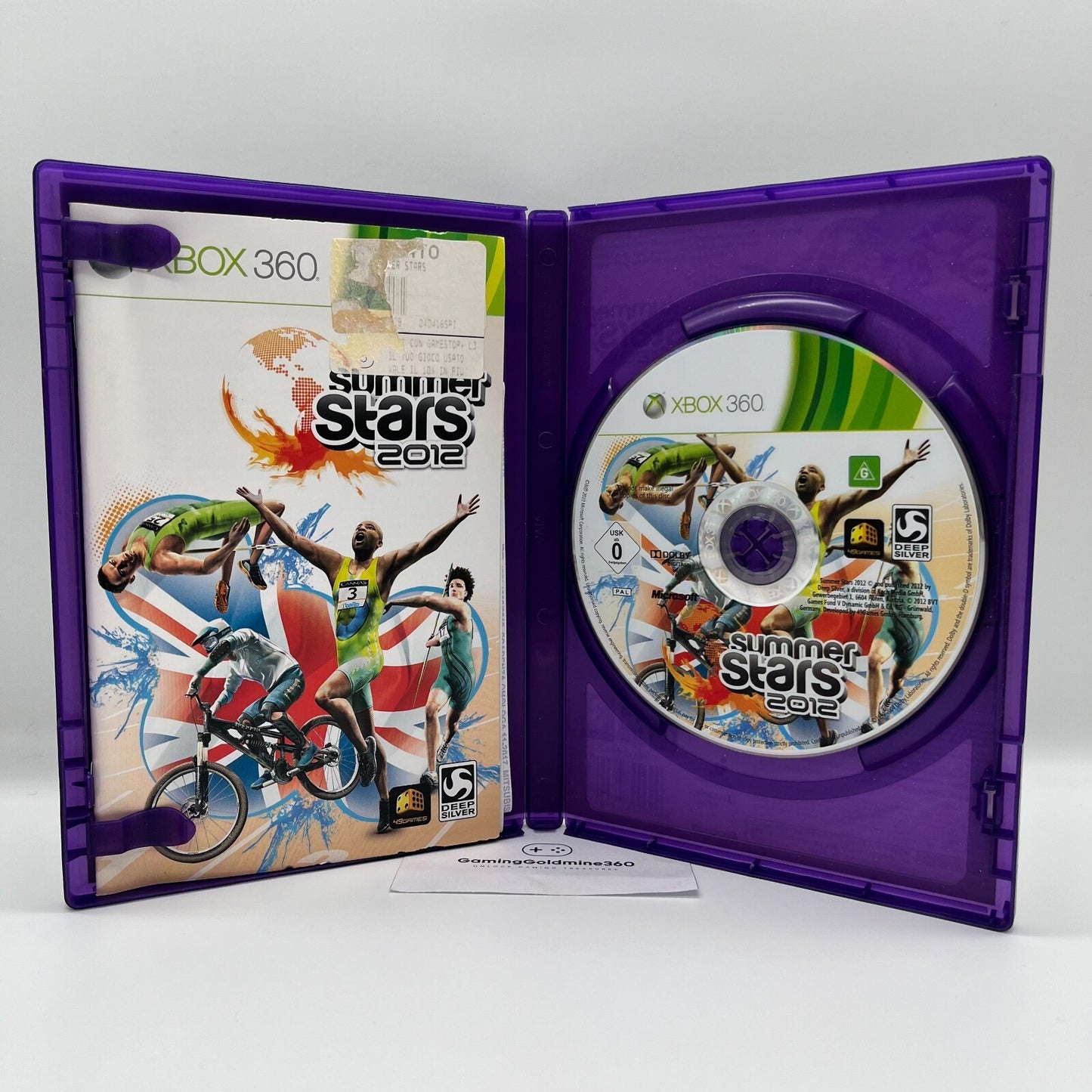 Summer Stars 2012 Xbox 360 Italiano Completo PAL DeepSilver Microsoft OTTIMO