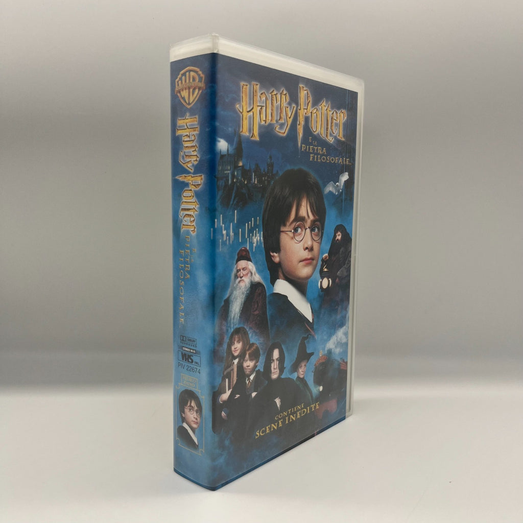 VHS Harry Potter e la Pietra Filosofale ITA (2001) Warner Bros Rara