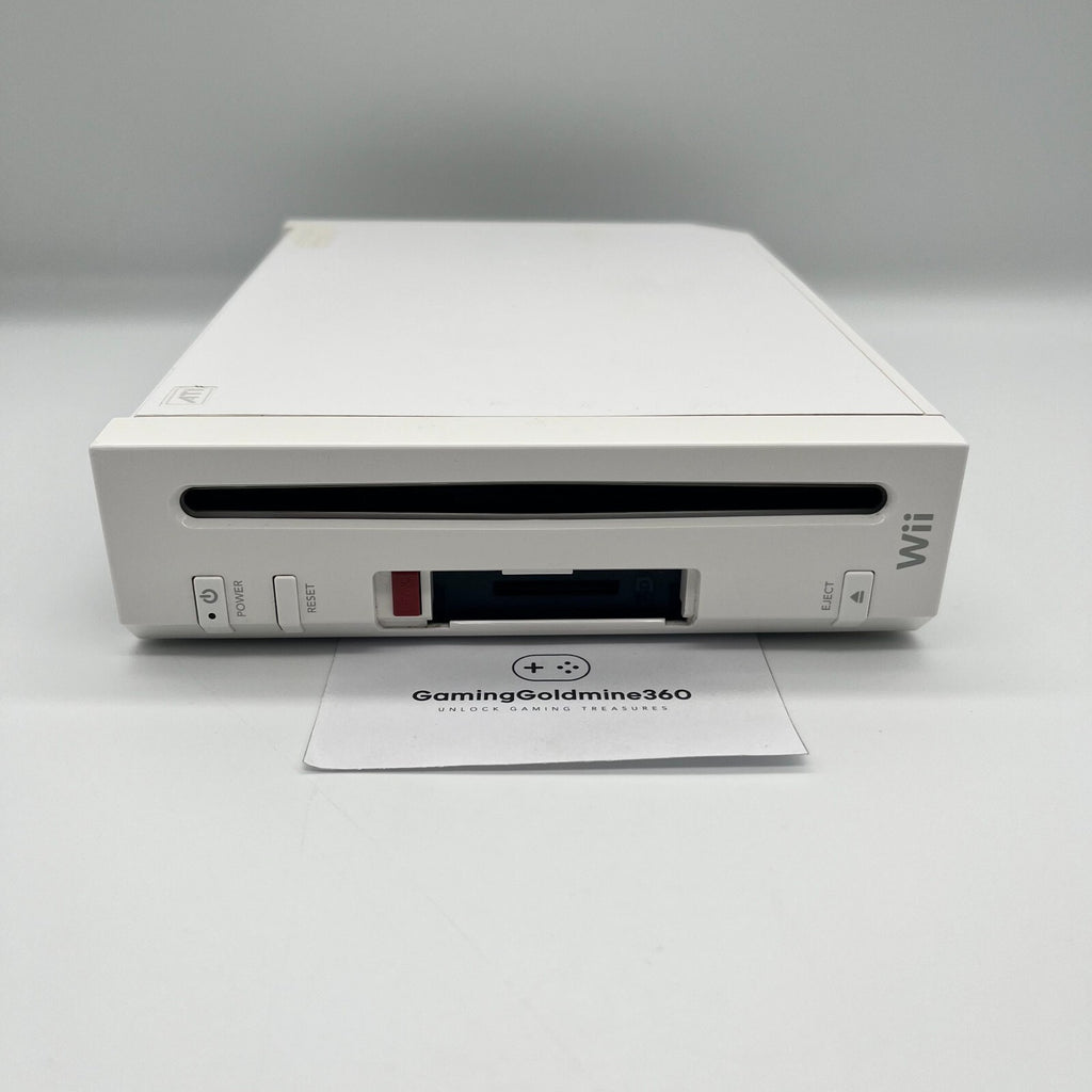 Nintendo Wii Console Bianca NON LEGGE I DISCHI (solo console, senza accessori)