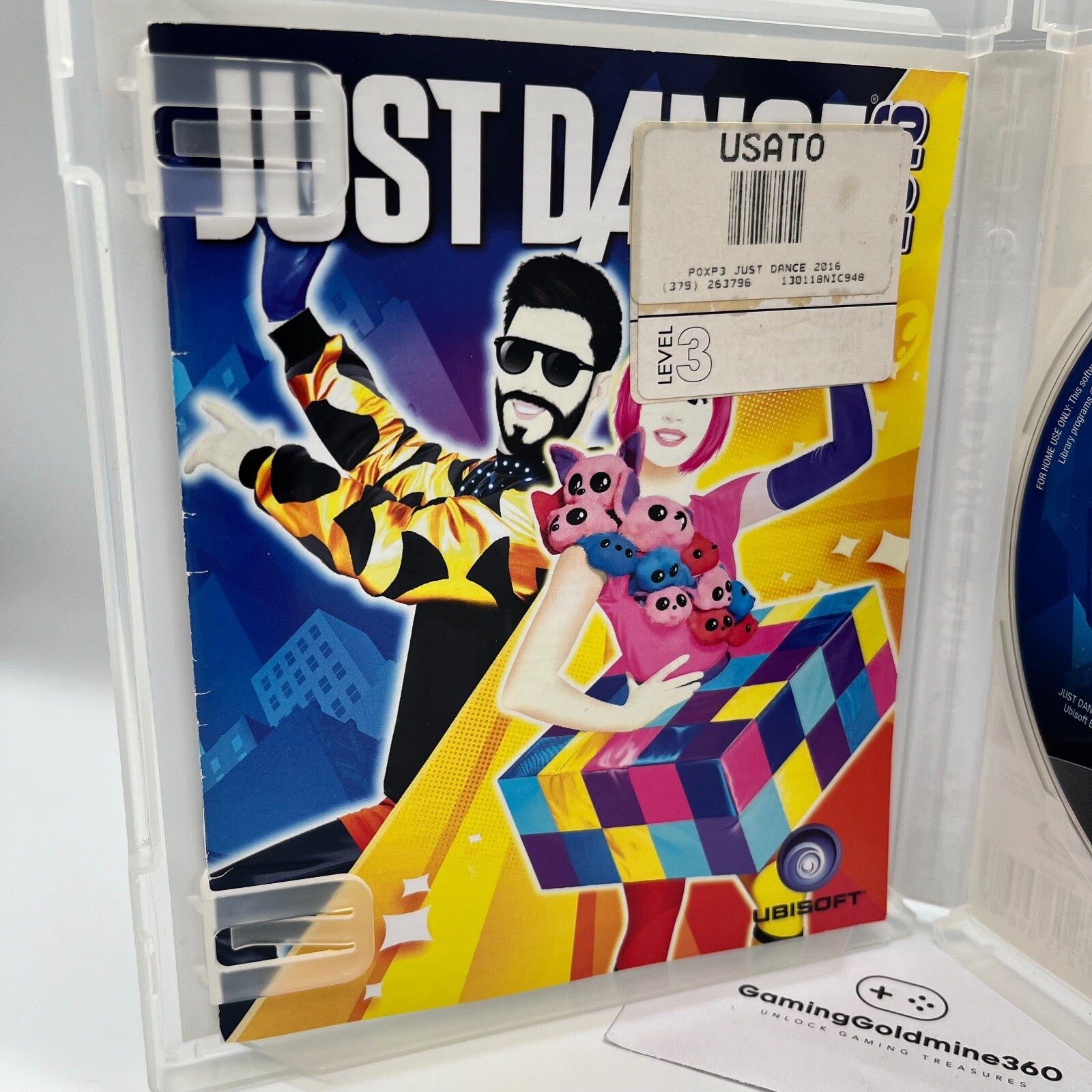 Just Dance 2016 PS3 Italiano Completo con Manuale PAL Ubisoft Sony PlayStation 3