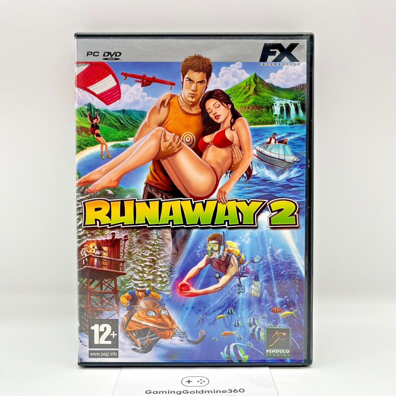 RunAway 2 PC DVD-Rom Italiano Gioco Computer FX Interactive OTTIME CONDIZIONI
