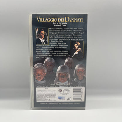 VHS Villaggio dei Dannati 🎬 John Carpenter 1995 Ita Horror Universal CIC Rara