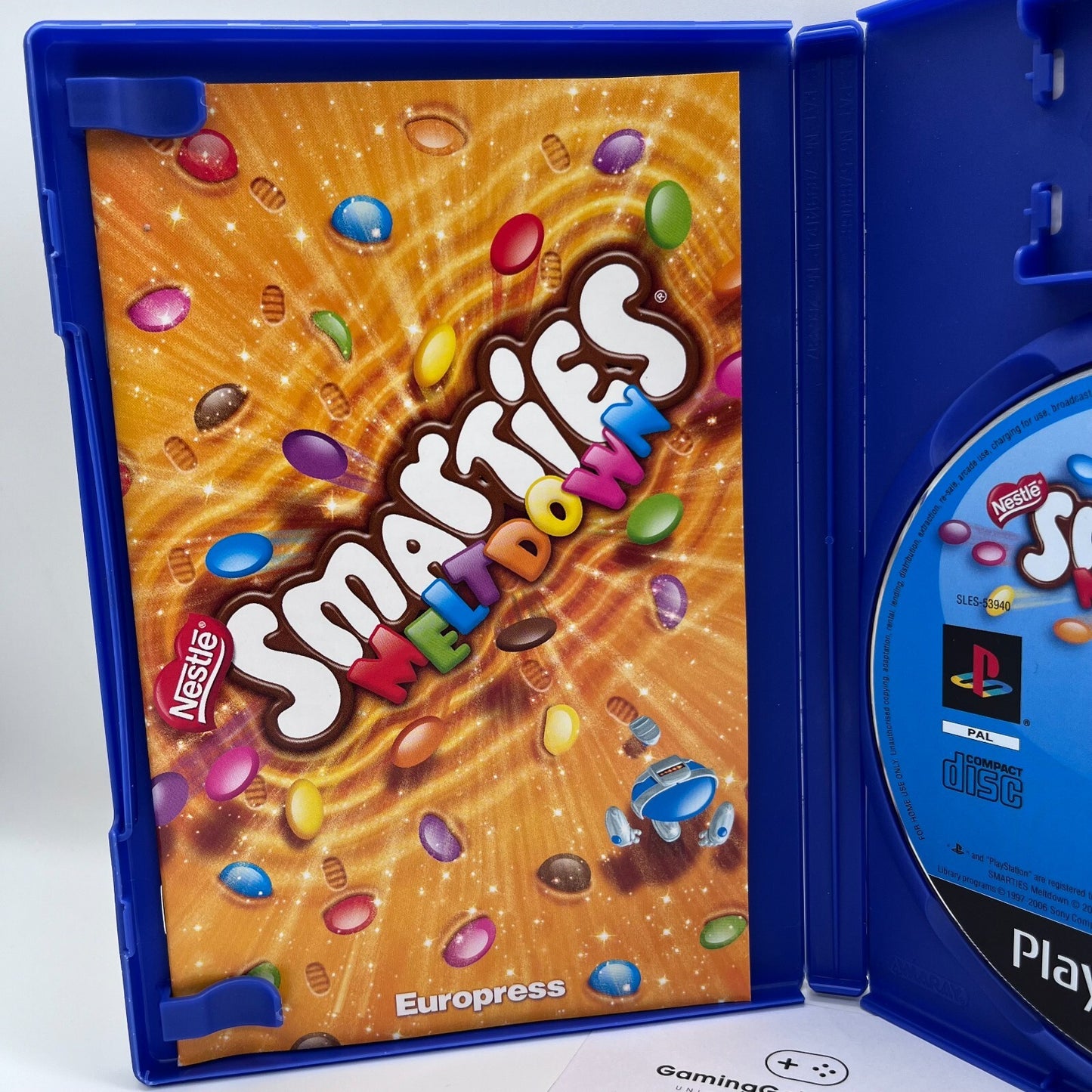 Smarties Meltdown PS2 Italiano Completo PAL Europress Sony Playstation 2 OTTIMO