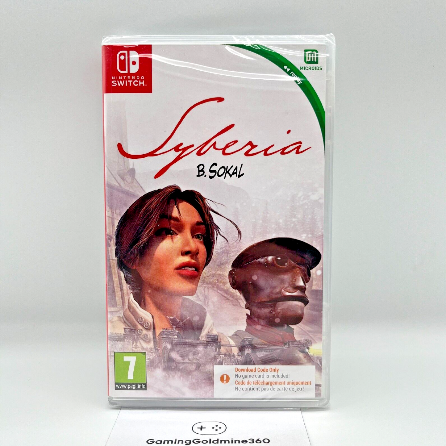 SYBERIA B. Sokal Nintendo Switch Italiano NUOVO SIGILLATO Microids