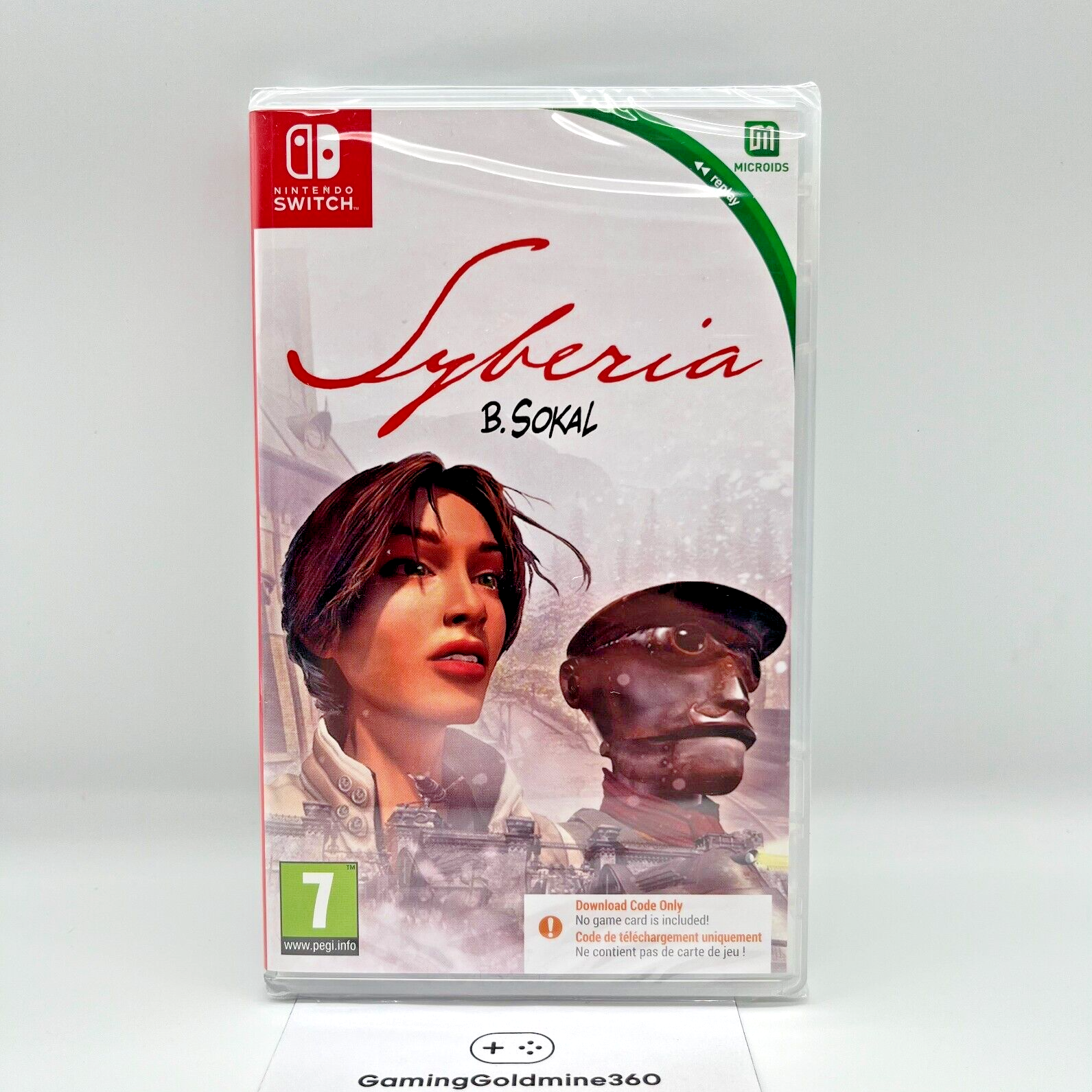 SYBERIA B. Sokal Nintendo Switch Italiano NUOVO SIGILLATO Microids