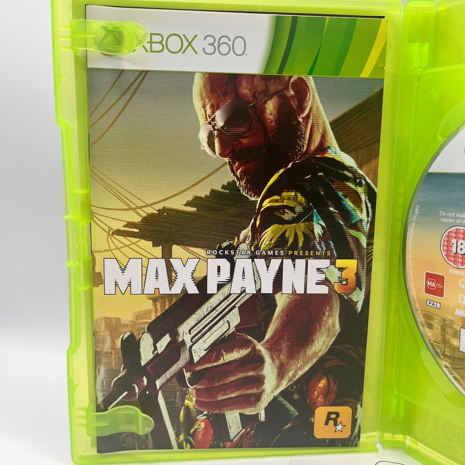 Max Payne 3 Xbox 360 Completo con Manuale PAL Multilingua Rockstar Microsoft