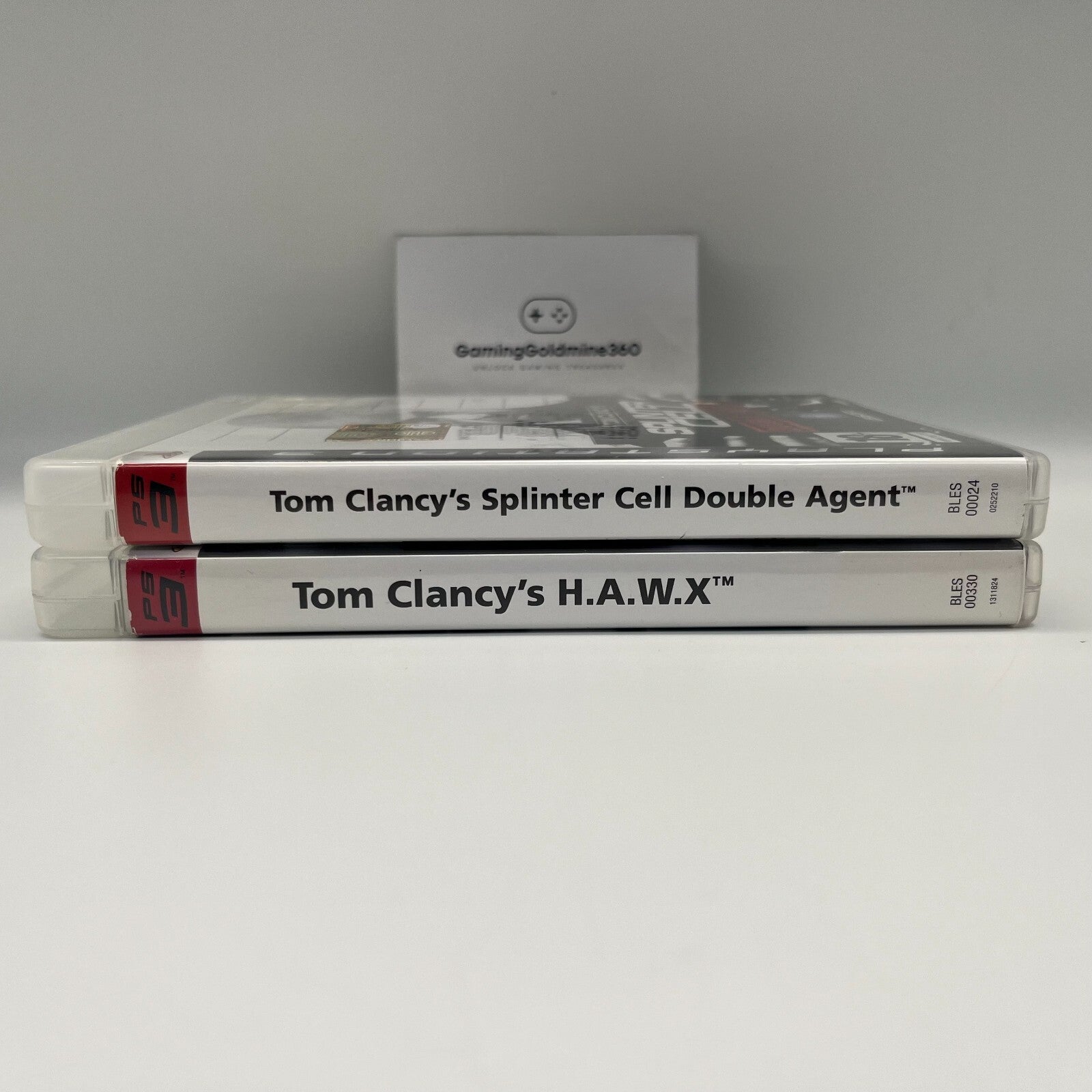 TOM CLANCY'S Splinter Cell Double Agent+HAWX PS3 Italiano Completi PAL Sony TOP