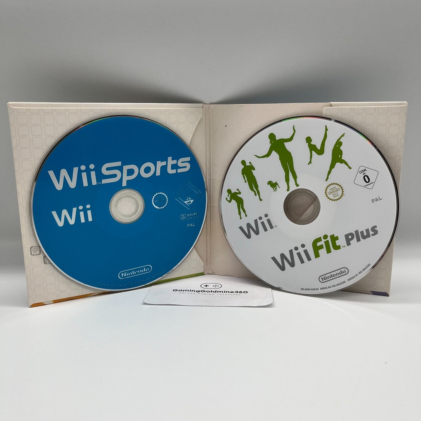 Wii Sports + Wii Fit Plus Nintendo Wii Italiano Gioco Sport Bambini Famiglia