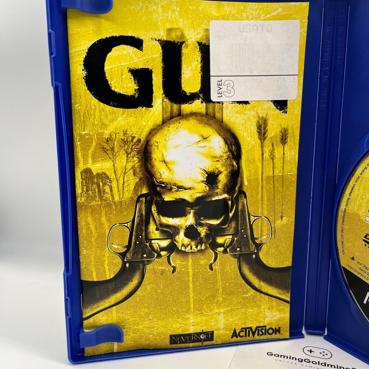 GUN PS2 Italiano Completo con Manuale PAL Gioco Activision Sony PlayStation 2