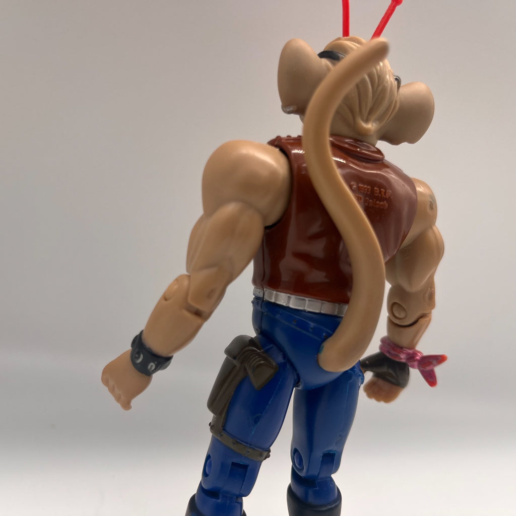 Sterzo Throttle Biker Mice da Marte Action Figure 1993 Galoob GIG Vintage
