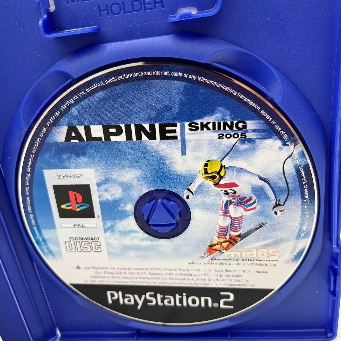 Alpine Skiing 2005 PS2 Italiano Completo con Manuale Sony PlayStation 2 OTTIMO
