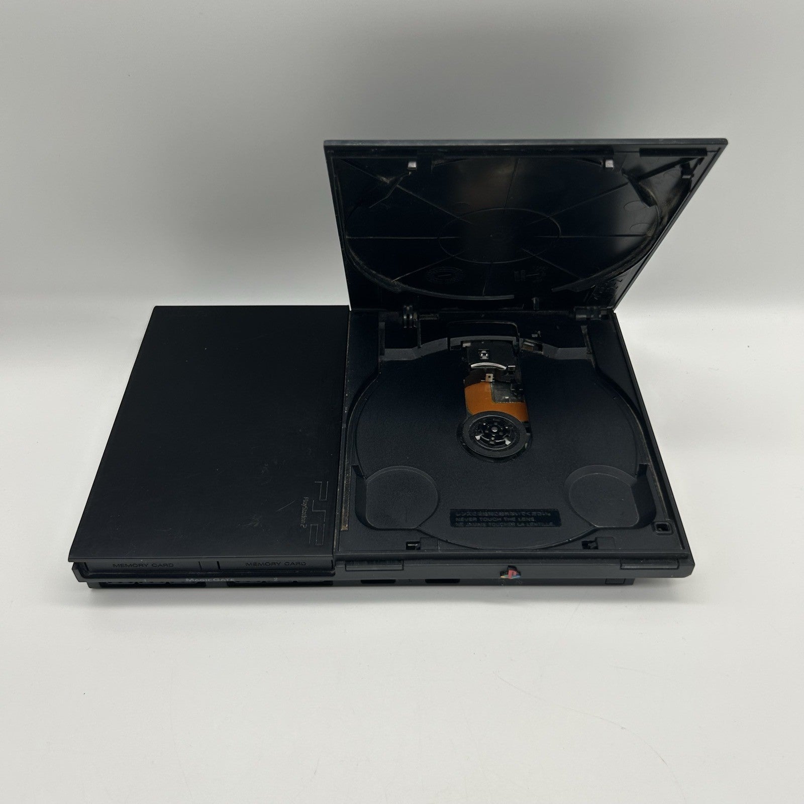 Console Sony PS2 Slim PlayStation 2 Nera NON FUNZIONANTE Per Ricambi PAL
