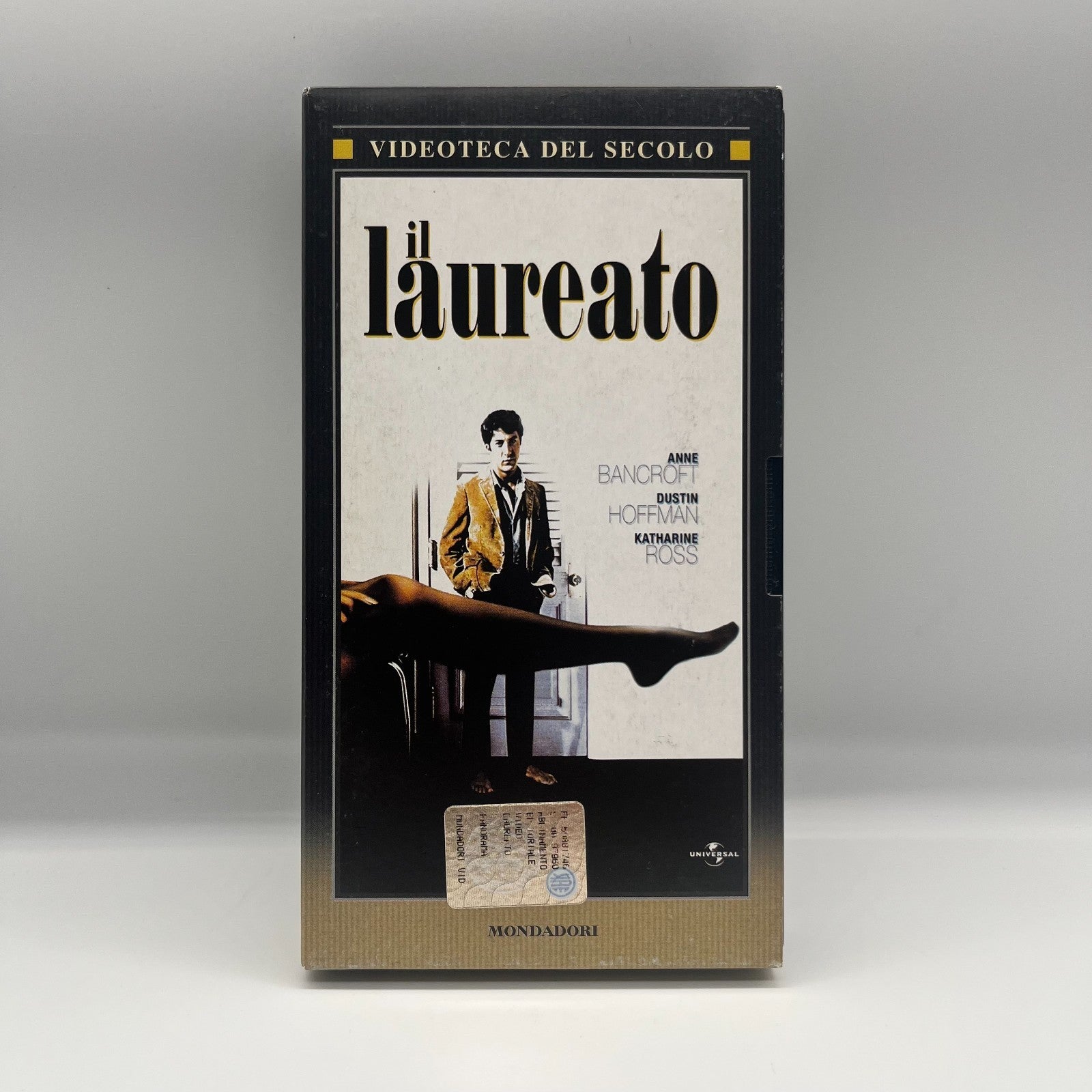VHS Il Laureato 🎬 Dustin Hoffman 1967 Ita Mondadori Videoteca del Secolo Mike N