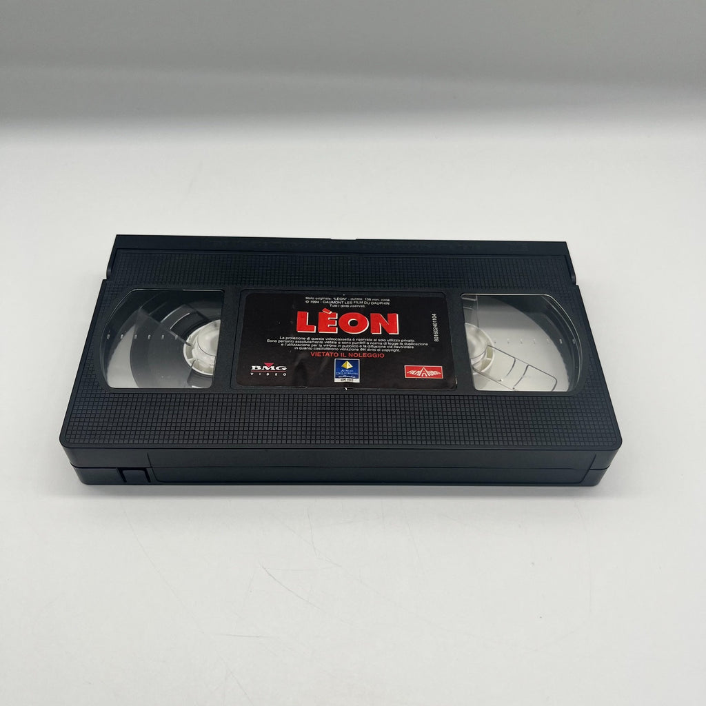 Léon VHS 1994 Jean Reno Natalie Portman Gary Oldman Filmauro BMG Video Thriller