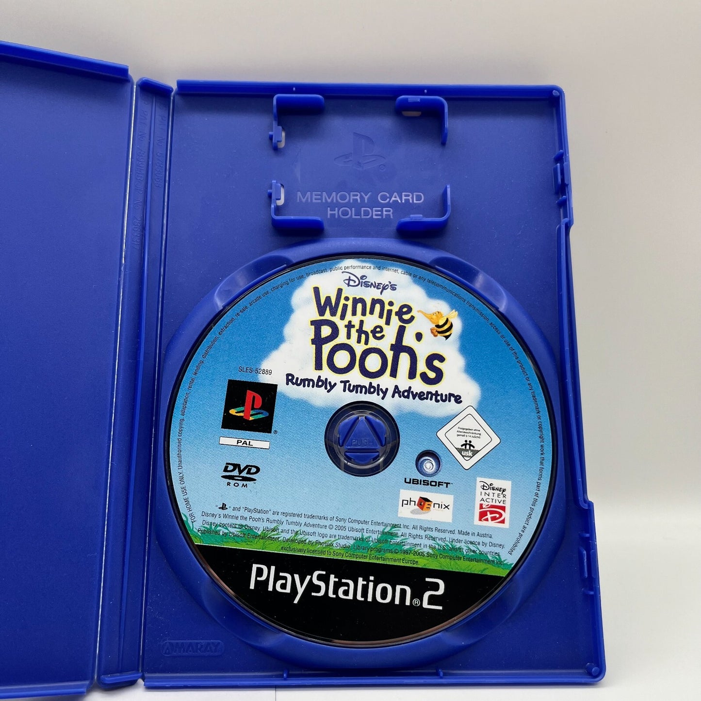 Disney Winnie the Pooh PS2 Italiano senza manuale PAL Ubisoft Sony PlayStation 2