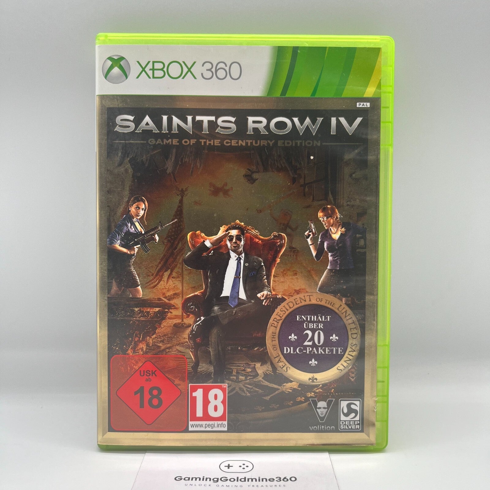 Saints Row IV Game of the Year Ed. + Gat Out of Hell XBOX 360 Multilingua PAL