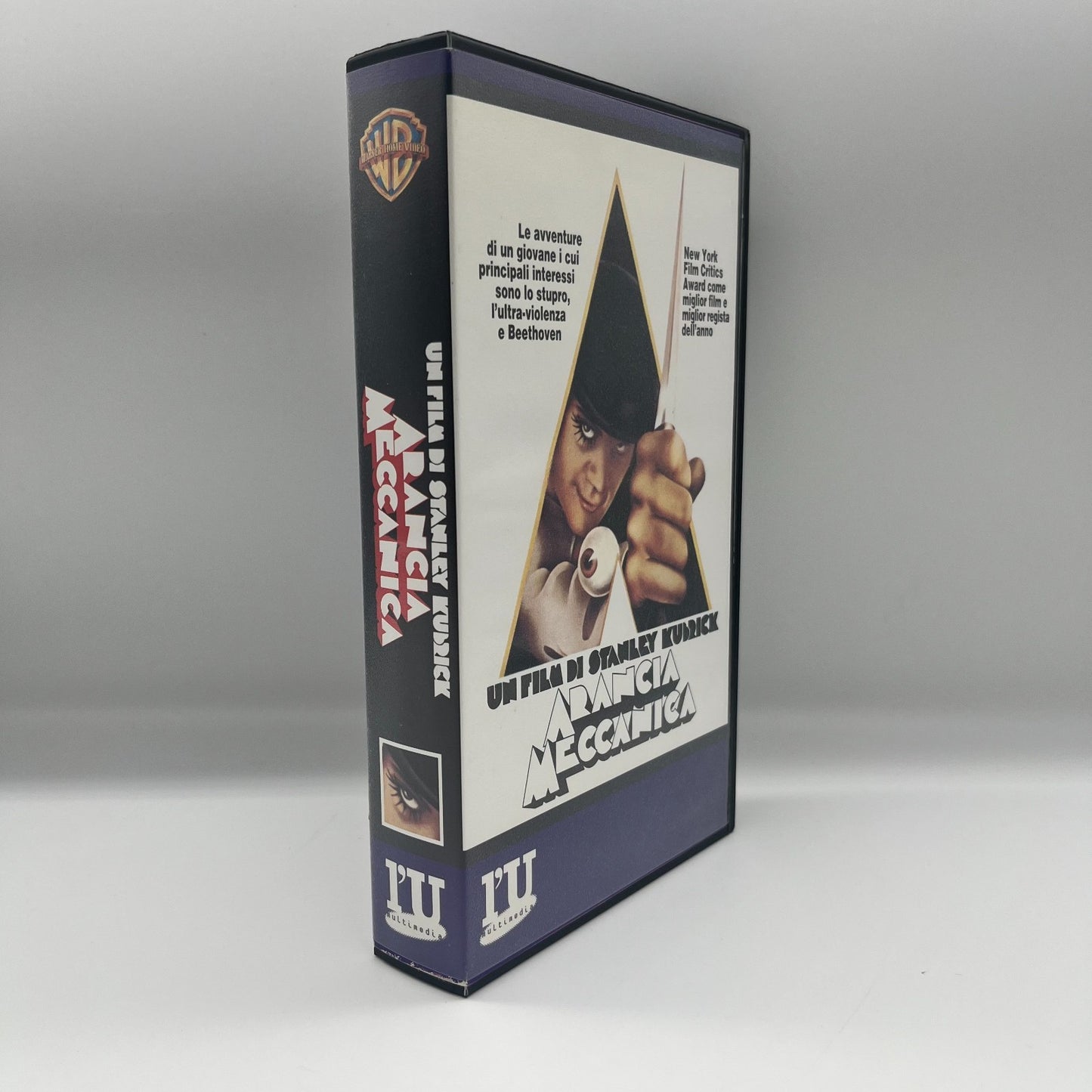 VHS Arancia Meccanica ITA Stanley Kubrick 1971 Ed. L’Unità Raro