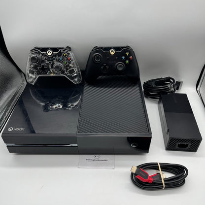 Xbox One Console 500GB Matte Black Microsoft Completa + 2 Controller e Cavi TOP