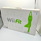 NINTENDO Wii Console COMPLETA con Controller ORIGINALE Wii Mote + Wii Fit BOXATI