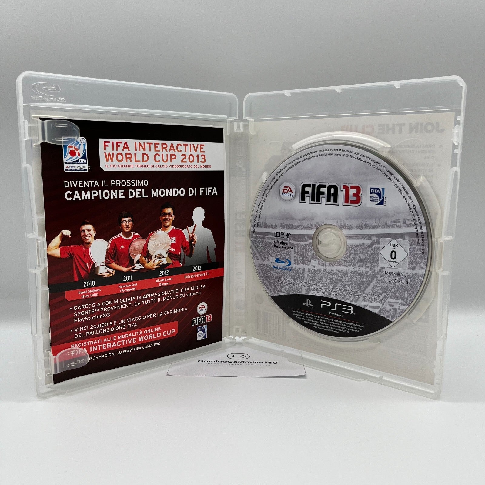 FIFA 13 PS3 Italiano Completo con Manuale PAL EA Sports Sony PlayStation 3 OTTIM