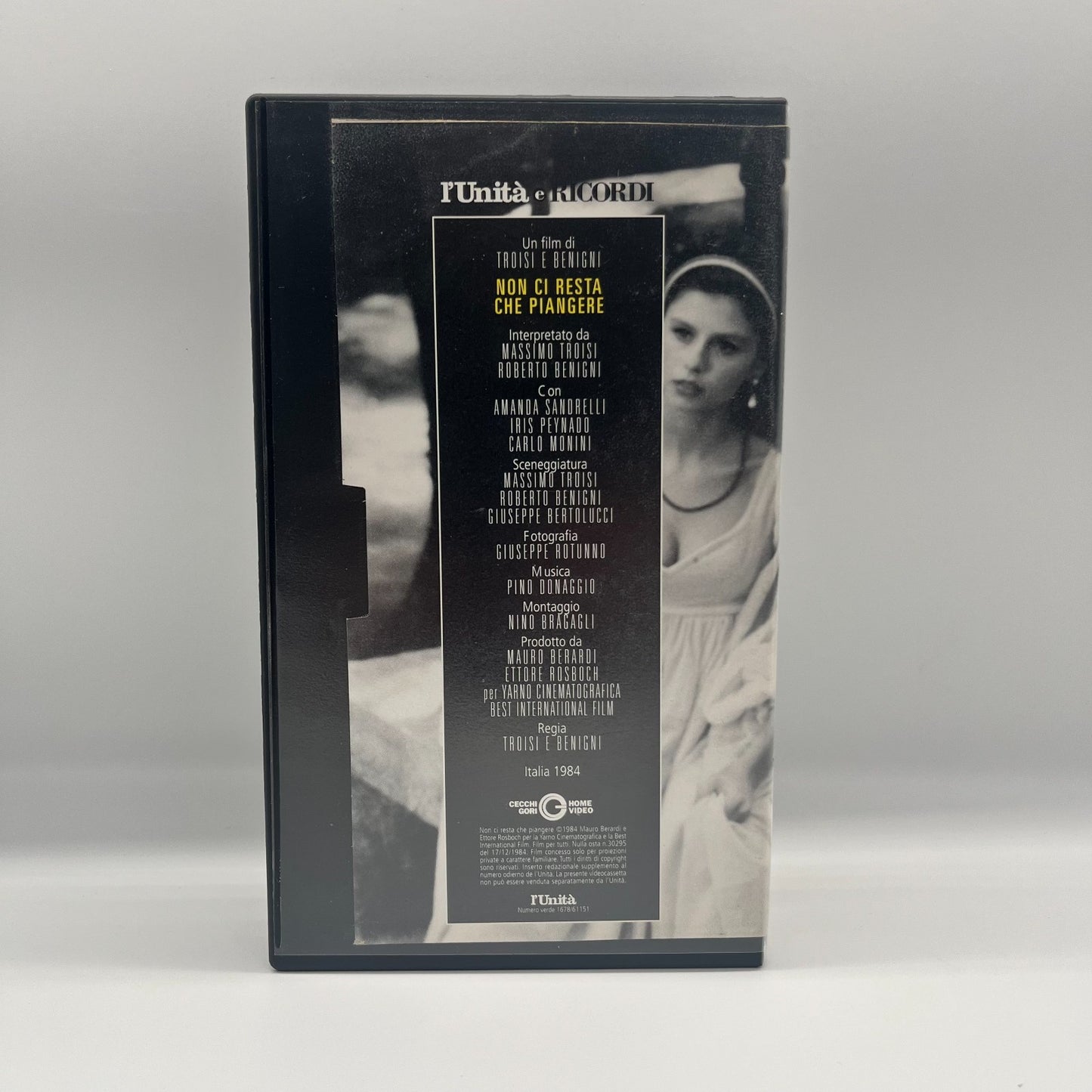 📼 VHS Non ci resta che piangere (1984) Troisi Benigni Film Commedia Italia