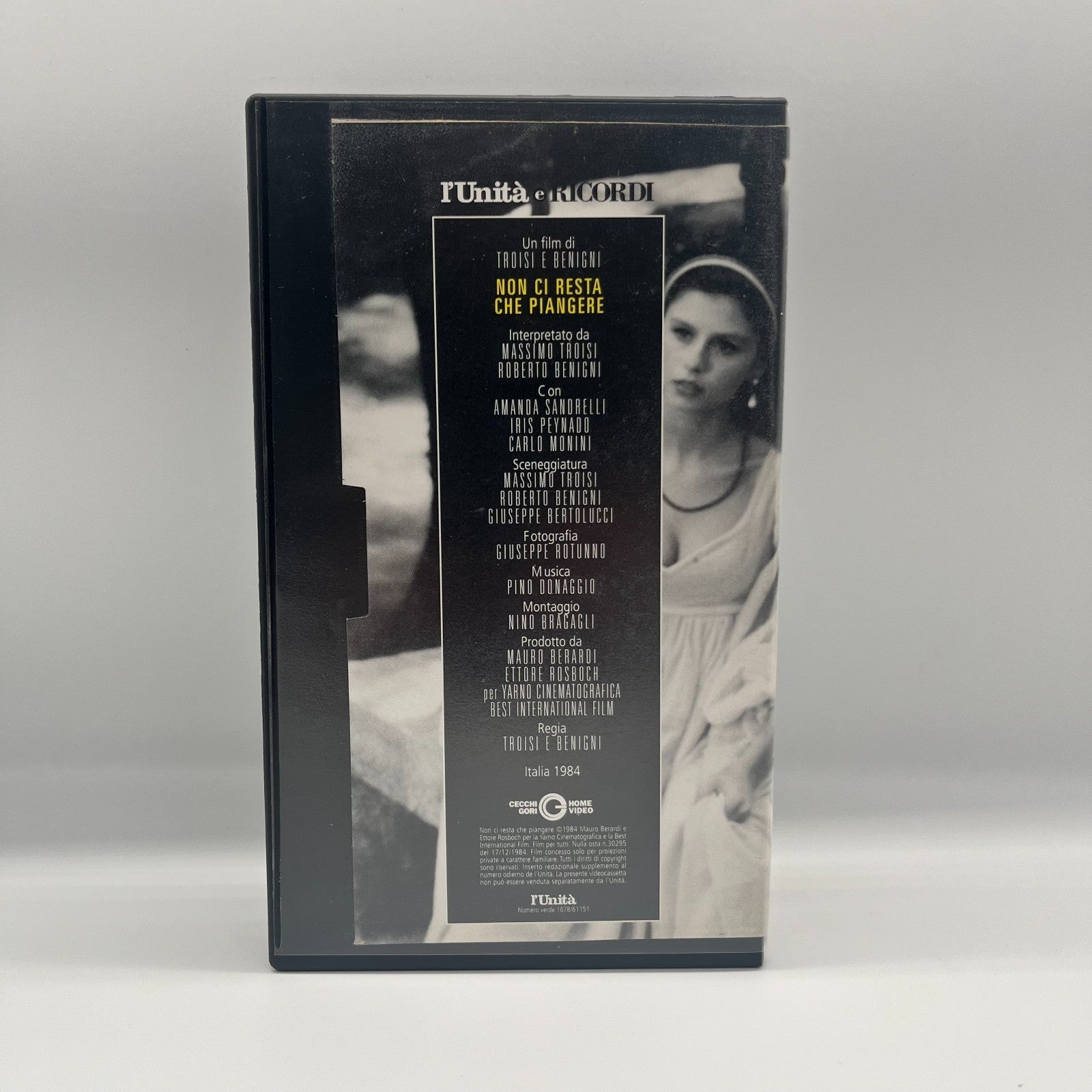 📼 VHS Non ci resta che piangere (1984) Troisi Benigni Film Commedia Italia