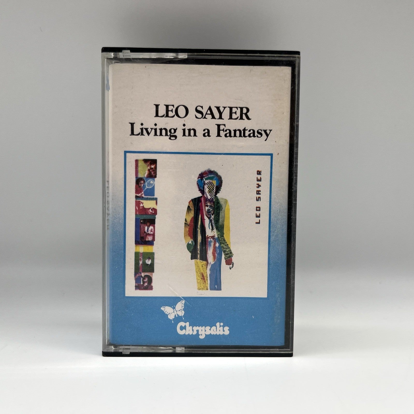Leo Sayer Living in a Fantasy Musicassetta MC Chrysalis 1980 Pop Rock Testata