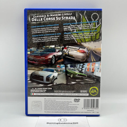Need for Speed Pro Street PS2 Italiano Completo Sony Playstation 2 PAL COMENUOVO