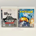 TOM CLANCY'S Splinter Cell Double Agent+HAWX PS3 Italiano Completi PAL Sony TOP