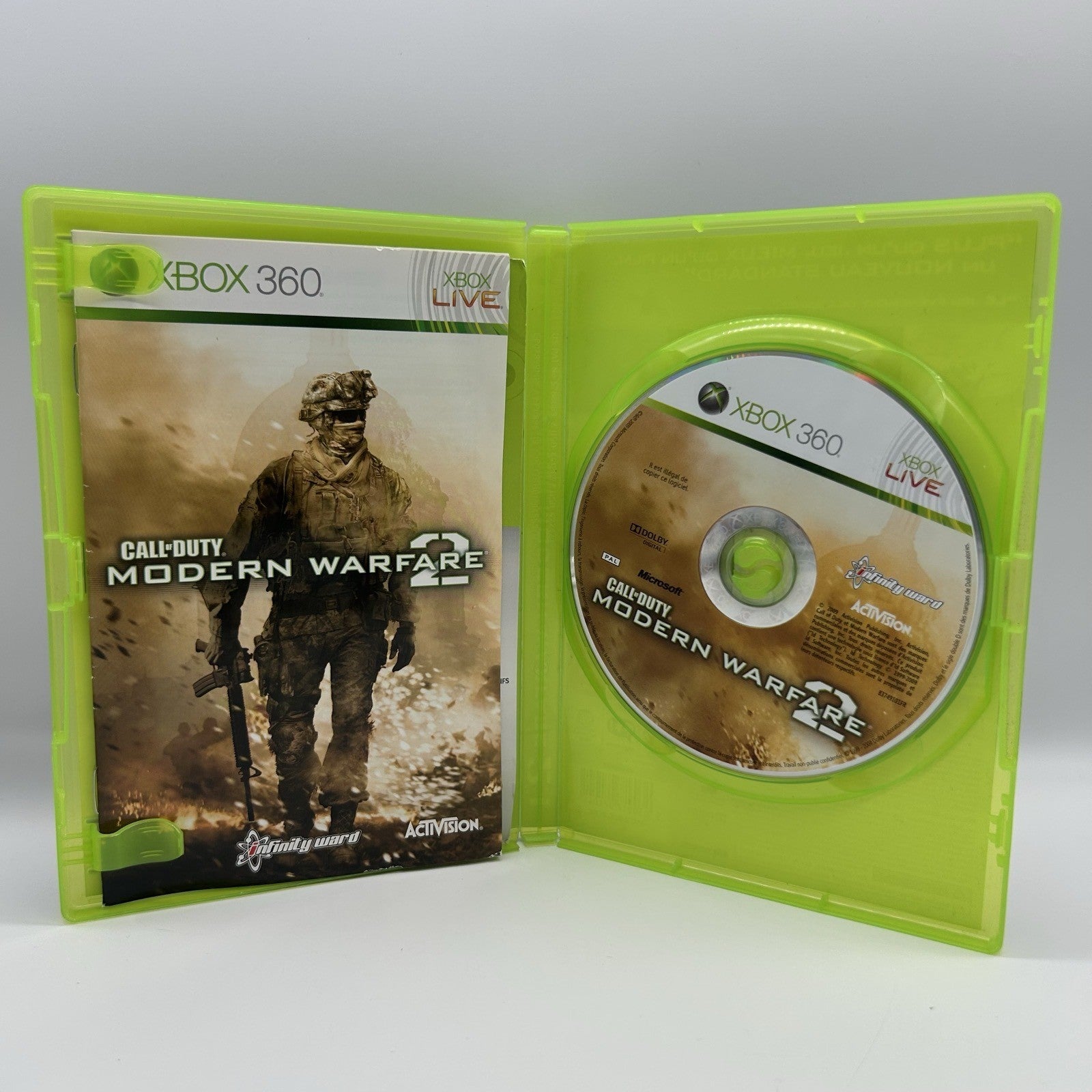 Call of Duty Modern Warfare 2 Xbox 360 PAL Activision FPS Infinity Ward Testato
