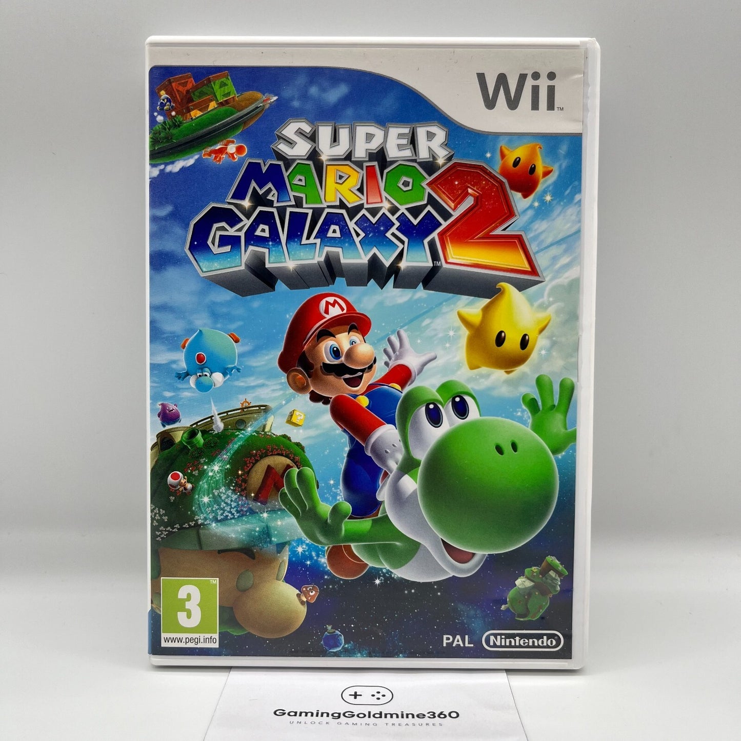 Super Mario Galaxy (solo disco) + 2 (senza manuale) Nintendo Wii OTTIMI