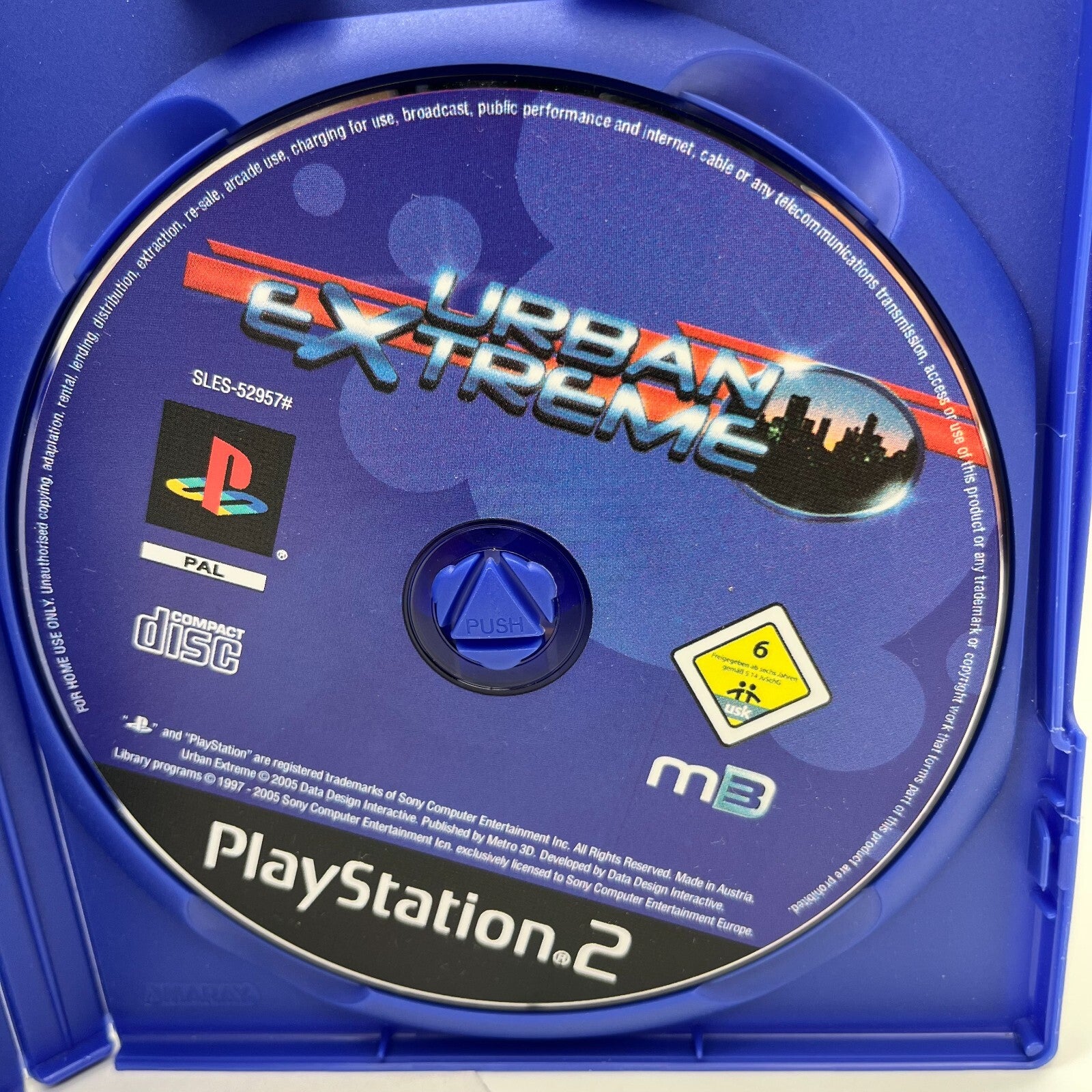 Urban Xtreme PS2 Italiano PAL senza manuale M3 Sony PlayStation 2 OTTIMO